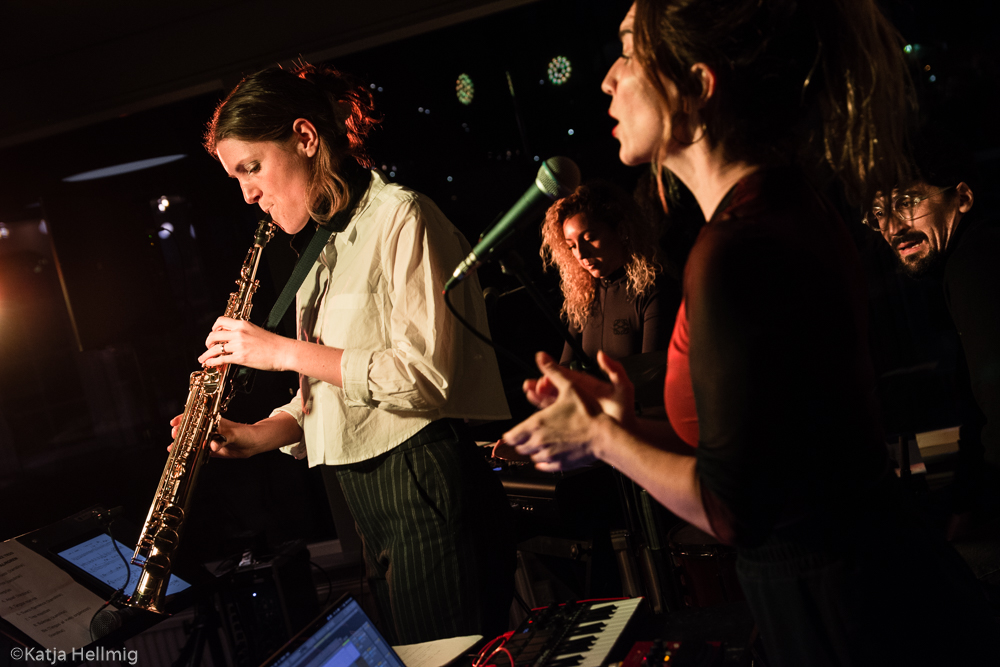 Karolina Almgren and Cristina Lopéz at L´Jazz Ljungskile