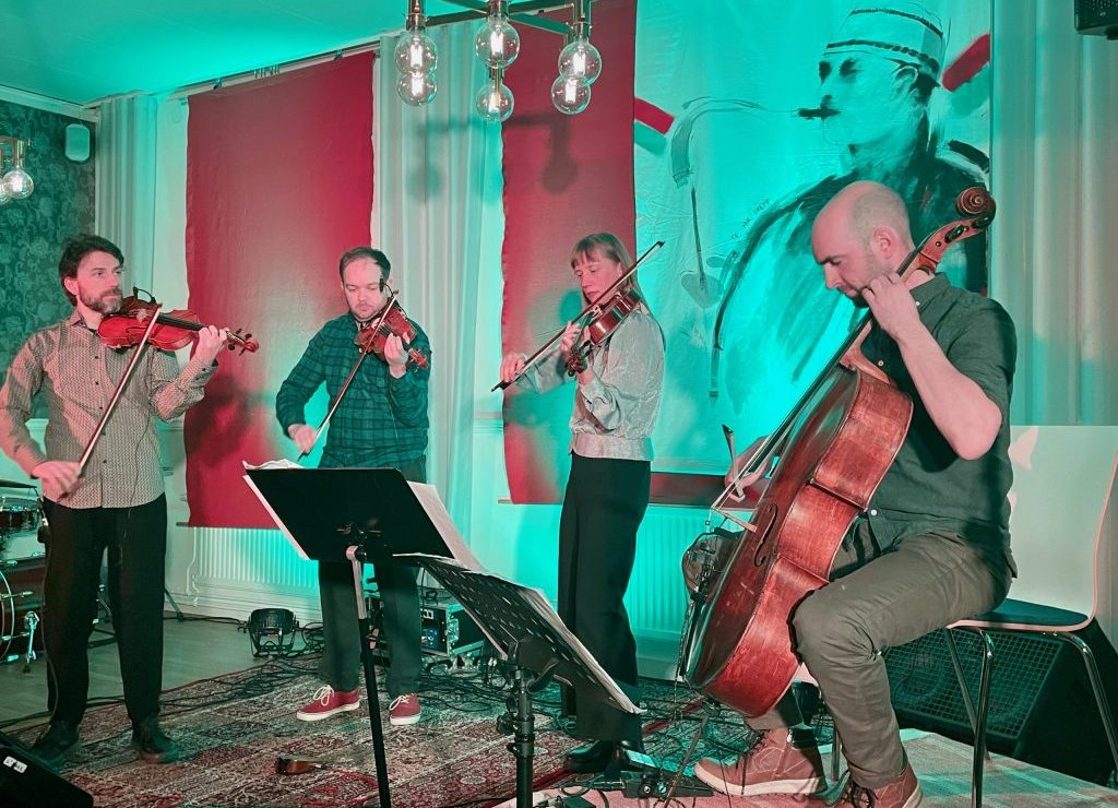 North Sea String Quartet at L´Jazz, Ljungskile folkhögskola